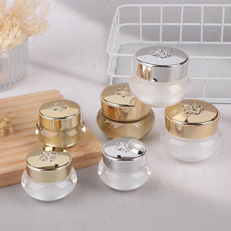 Luxury Skincare Tools - Akrilik Boş Seyahat Kremi Kavanozları 5/10/20g