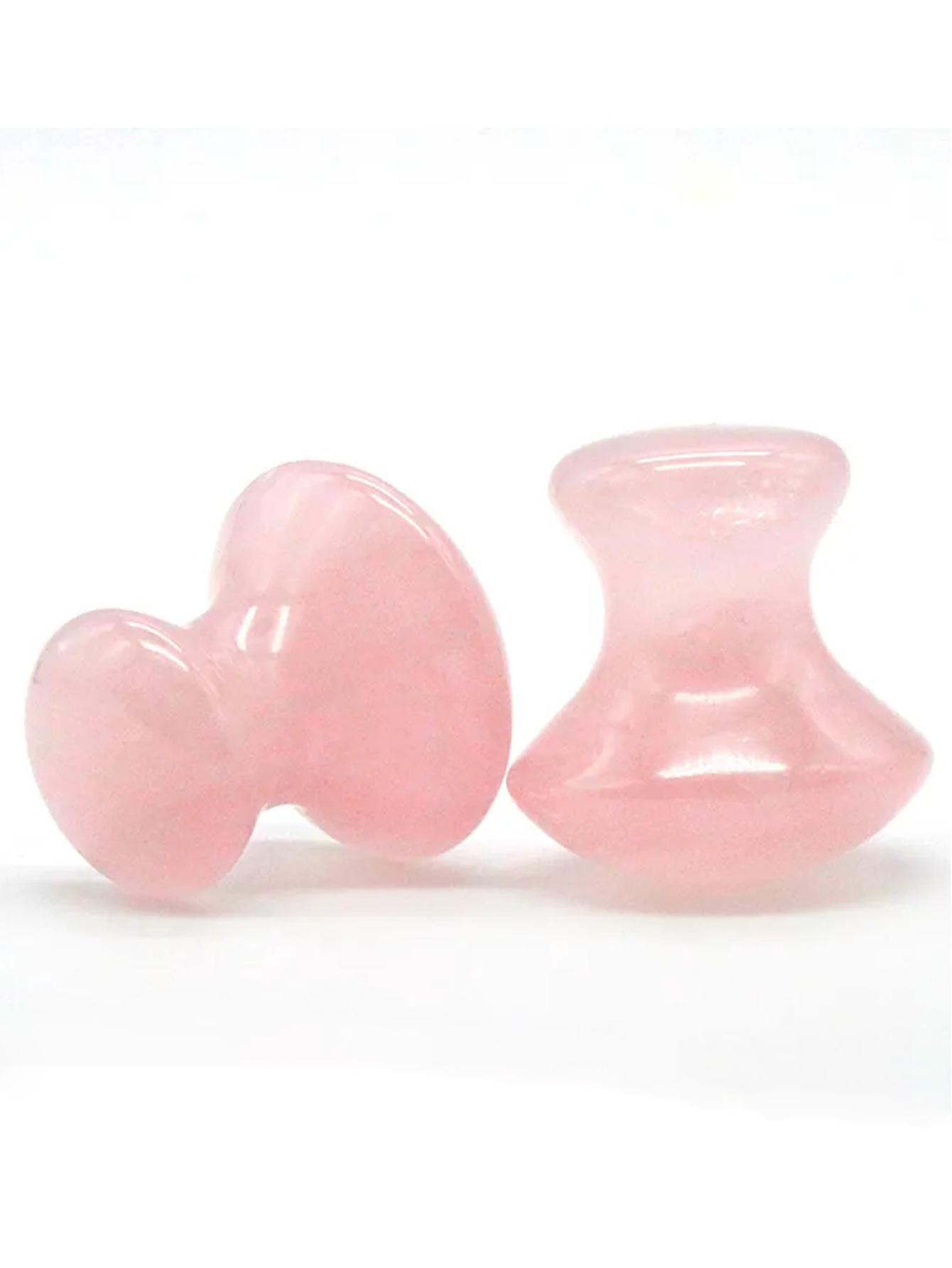 Luxury Skincare Tools - 1 adet doğal pembe kristal yeşim