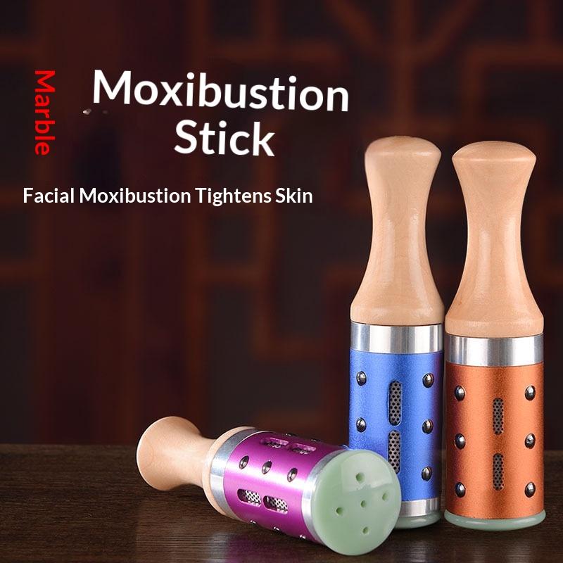 Luxury Skincare Tools - 1 Set Yeşim Moxibustion Çubuğu, 360