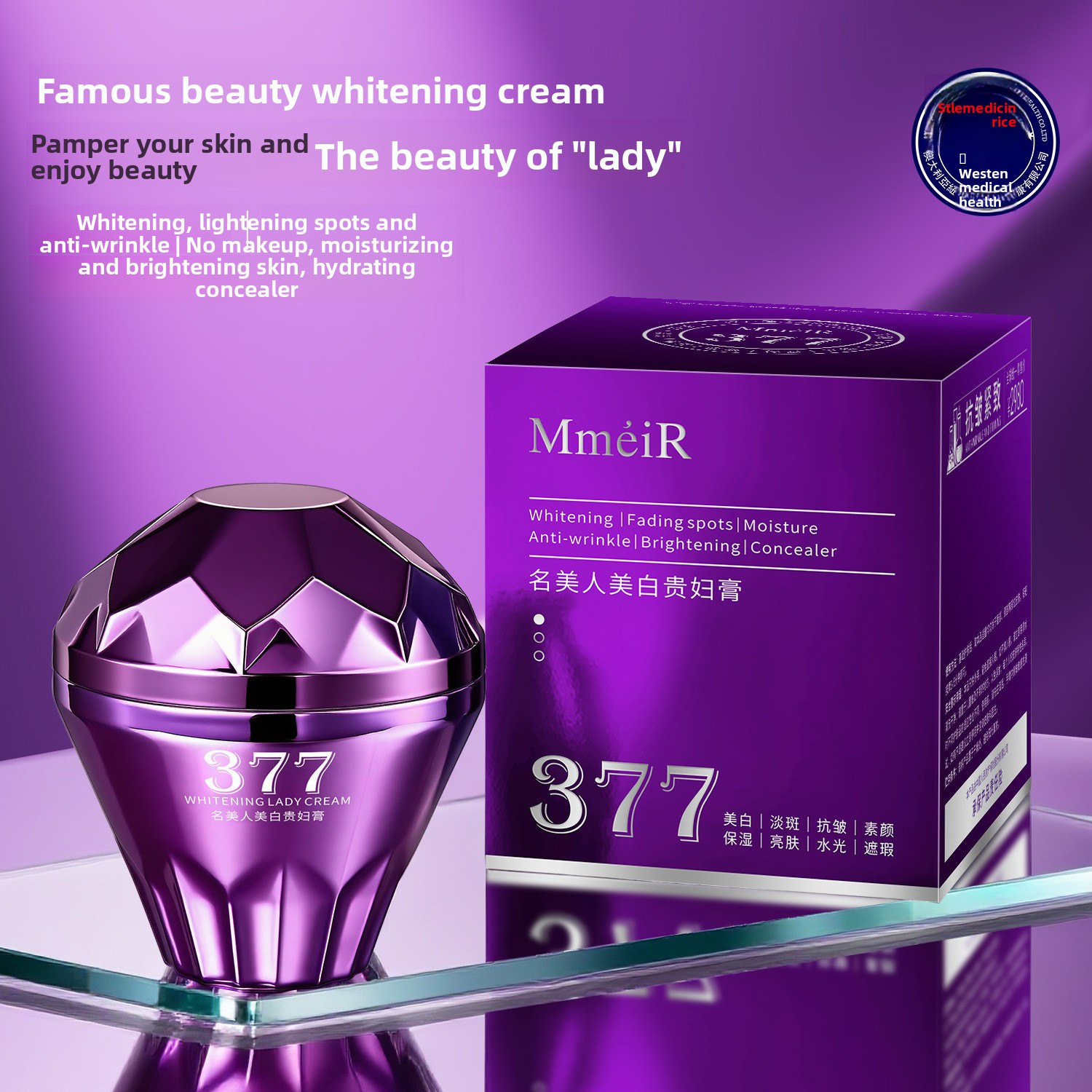 Skincare Luxury Whitening - Kadınlar İçin Lüks Beyazlatıcı Yüz Kremi
