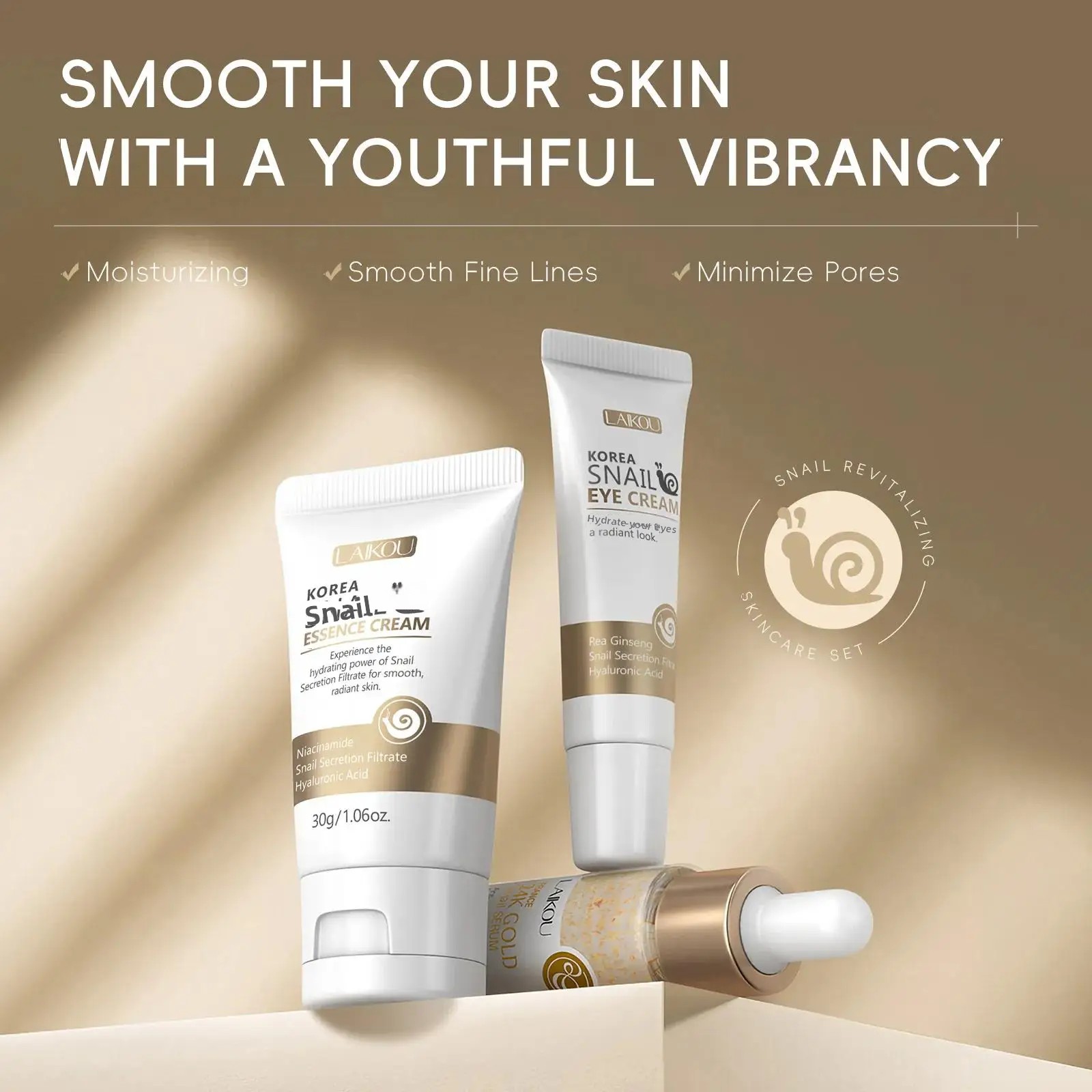 24 Ayar Altın Salyangoz Onarıc - Luxury Skincare Sets incelemesi ve fiyatı