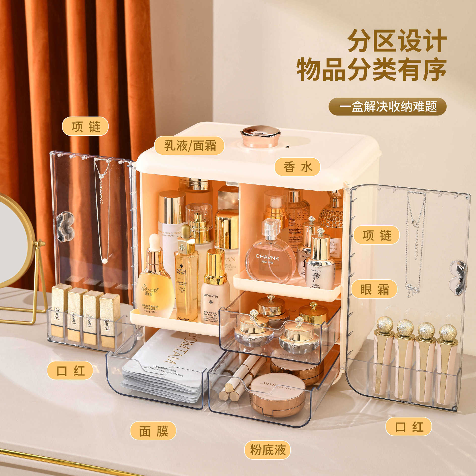 Hafif Lüks Kozmetik Saklama Ku - Luxury Skincare Tools incelemesi ve fiyatı
