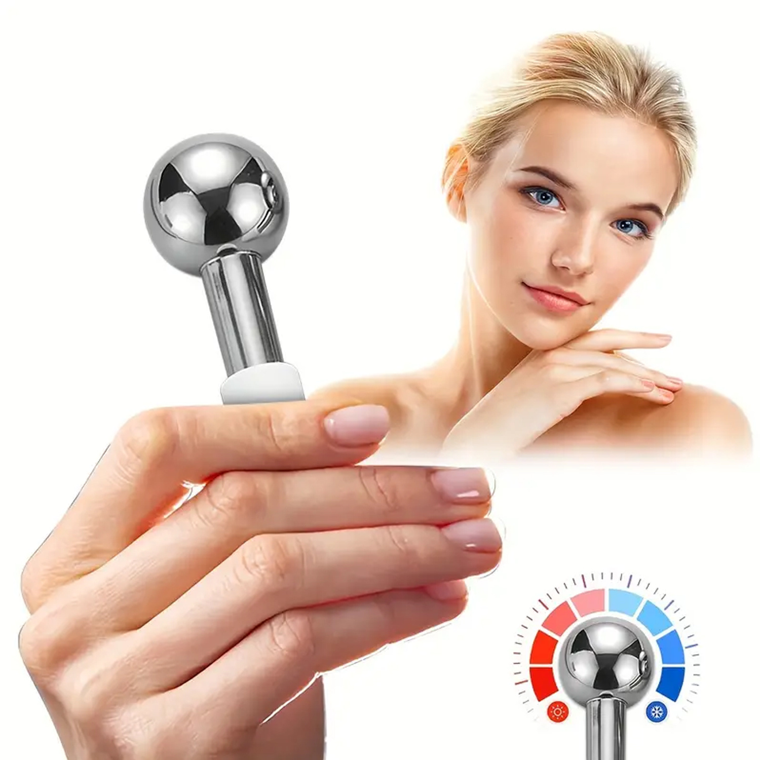 Paslanmaz Çelik Buz Küreleri S - Luxury Skincare Tools incelemesi ve fiyatı