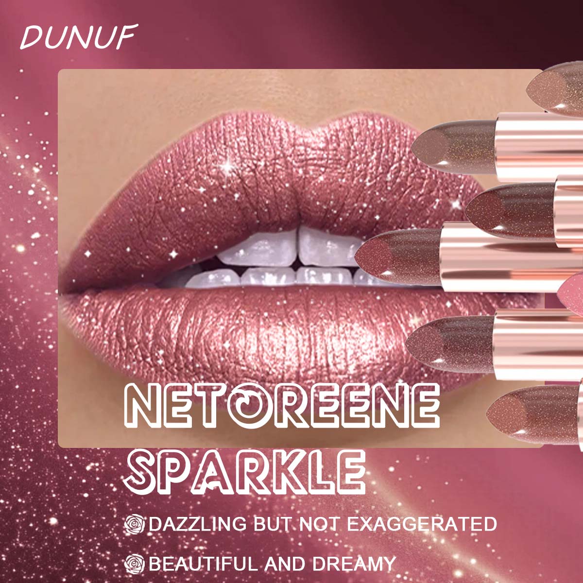 Sedefli Pembe Lüks Glitter Ruj - Luxury Skincare Products incelemesi ve fiyatı